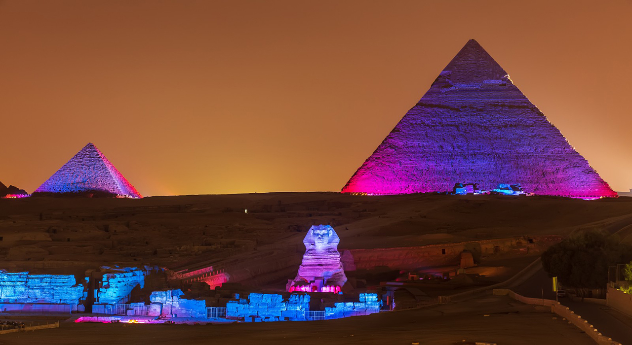 Sound and Light Show in Giza